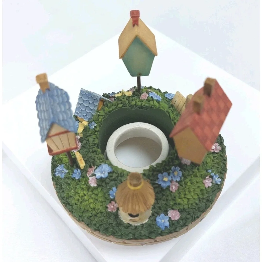 Our America By Yankee Candle‎ Capper Topper Flowers Birdhouses 3 7/8